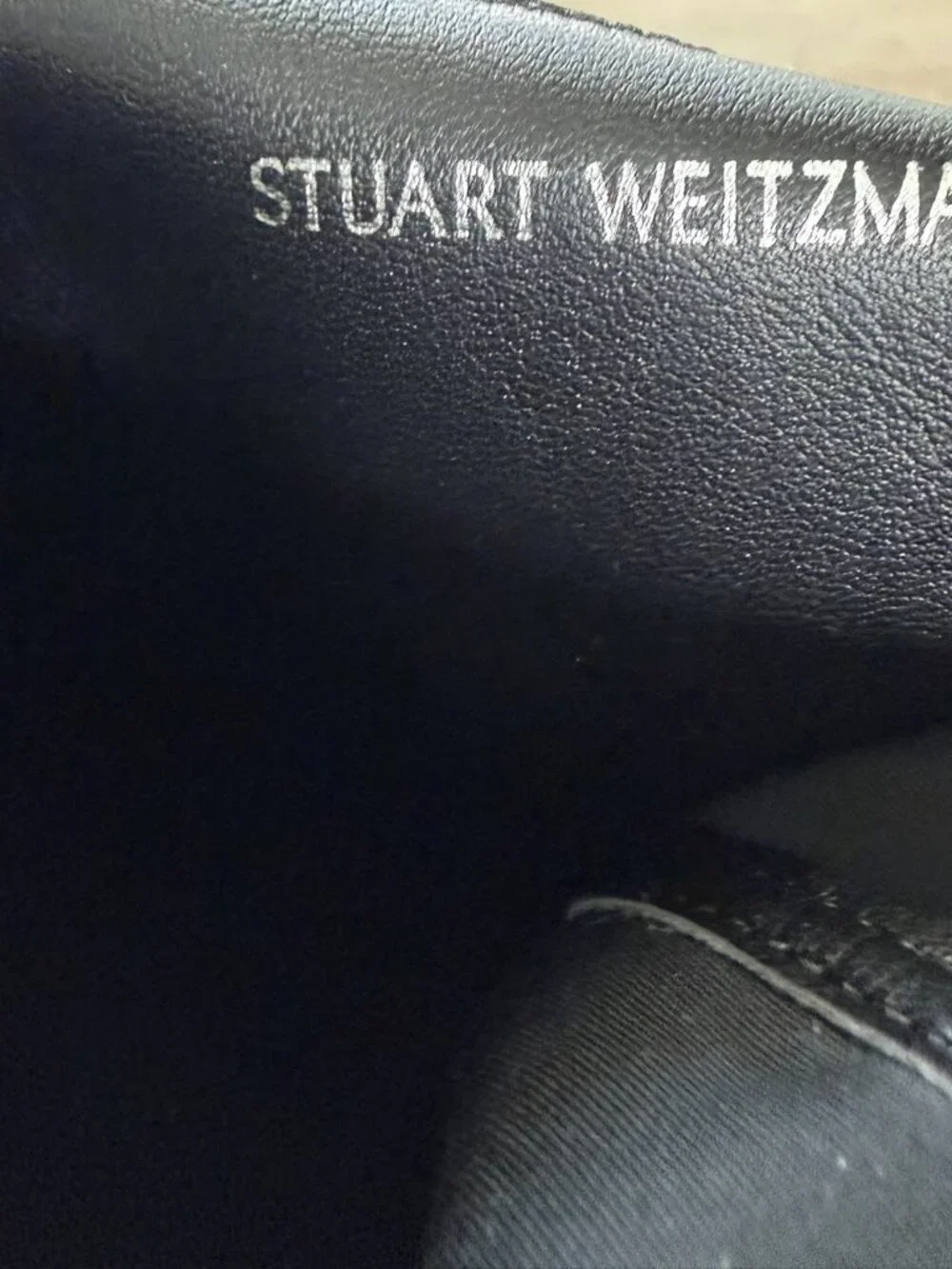 Stuart Weitzman Women's 5050 Black Bold Over The Knee Boots Sz 6.5